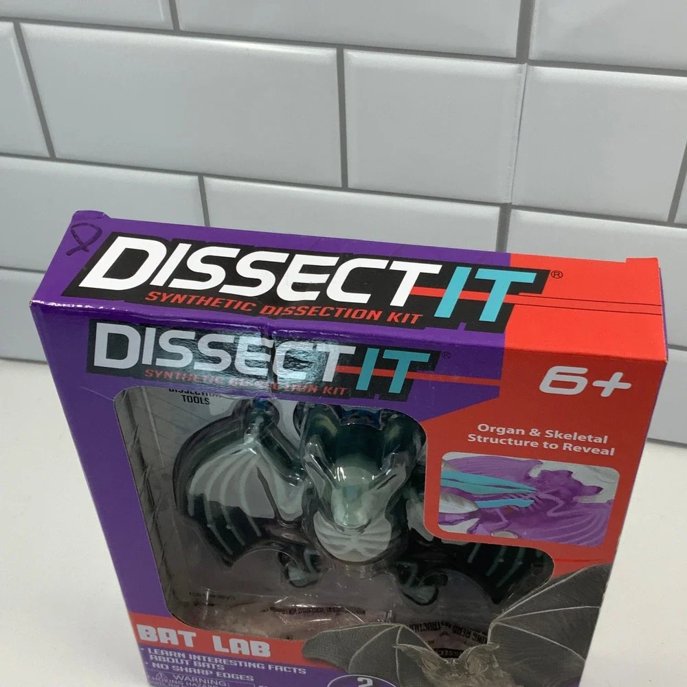 Dissect-It Synthetic Dissection Kit Bat Lab STEM Educational Toy with 2‎ Refills